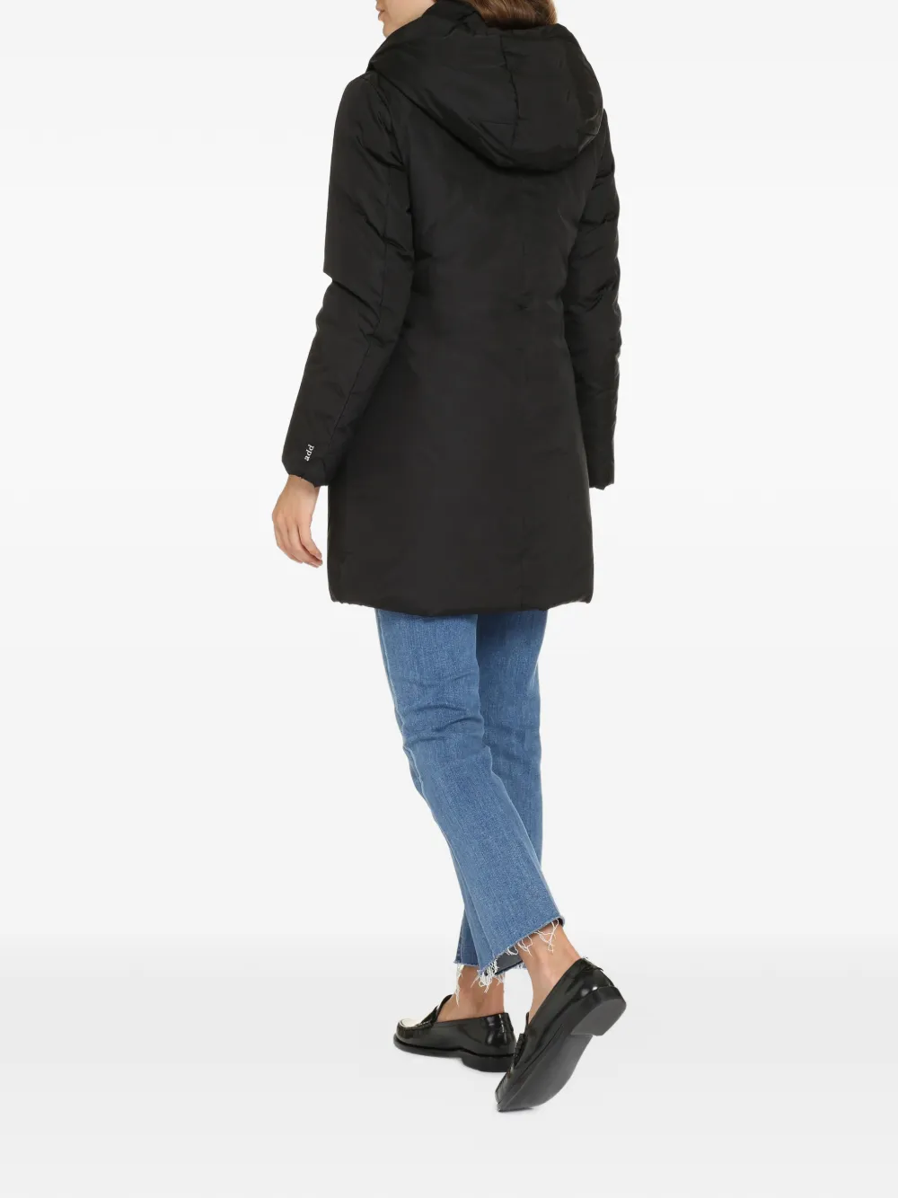  Add Abrigo Con Capucha - Negro 
