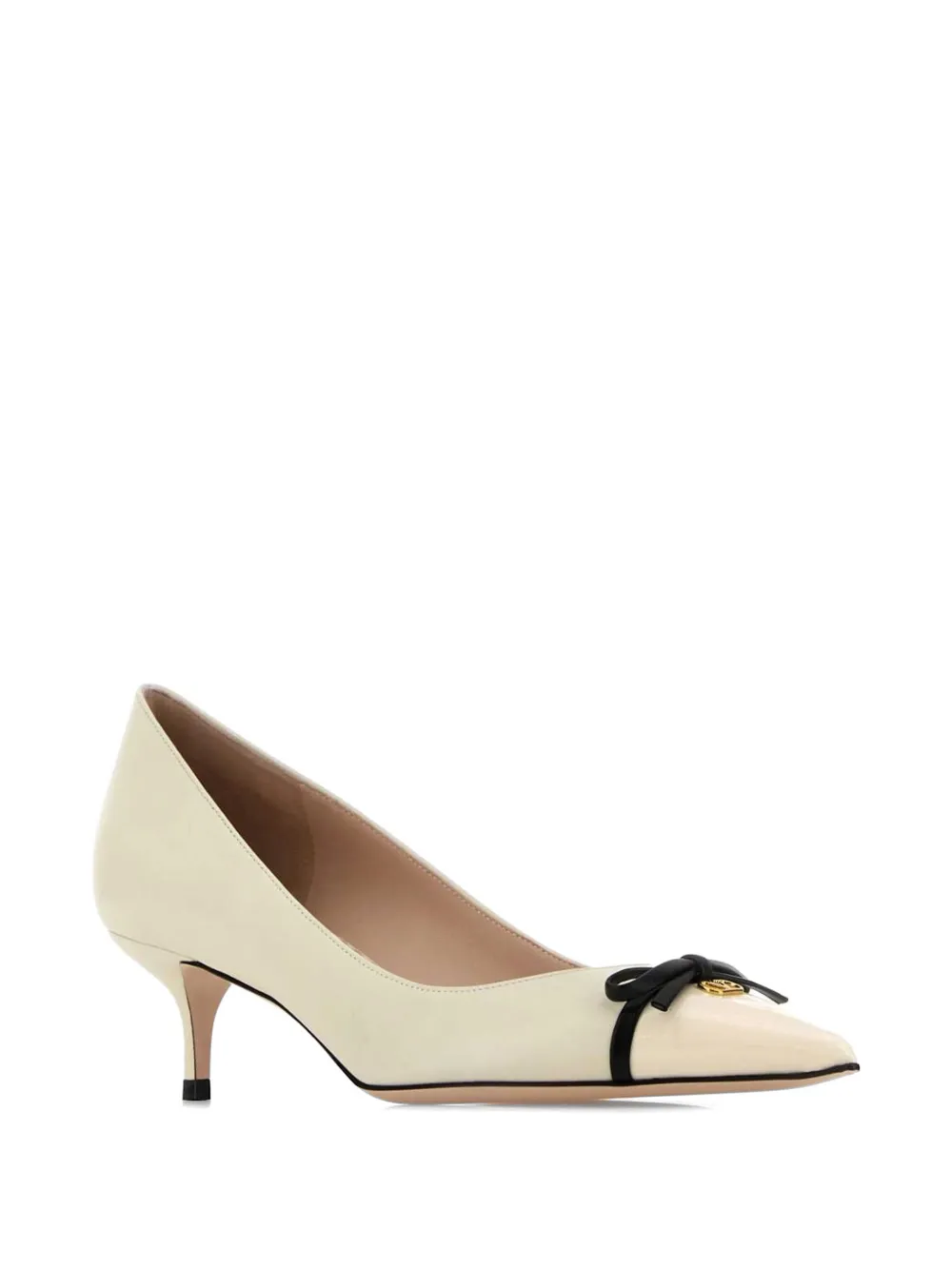Valentino Garavani Pumps met strikdetail Beige