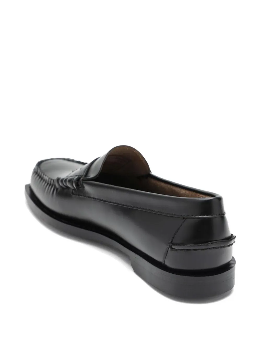 Sebago Leren loafers Zwart