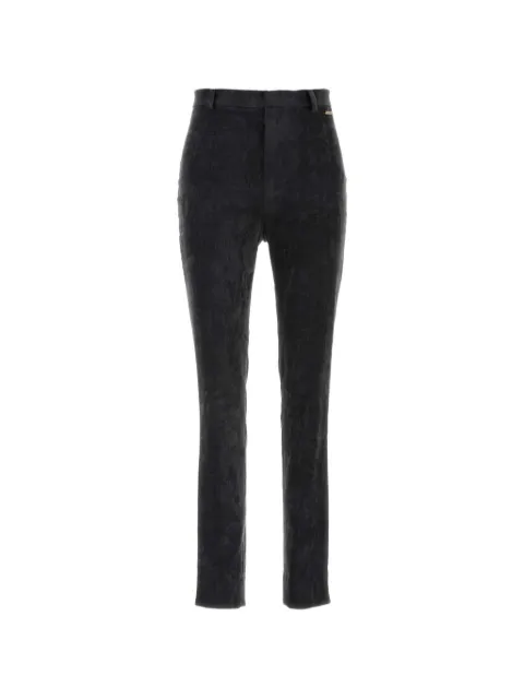 Gucci stretch velvet trousers