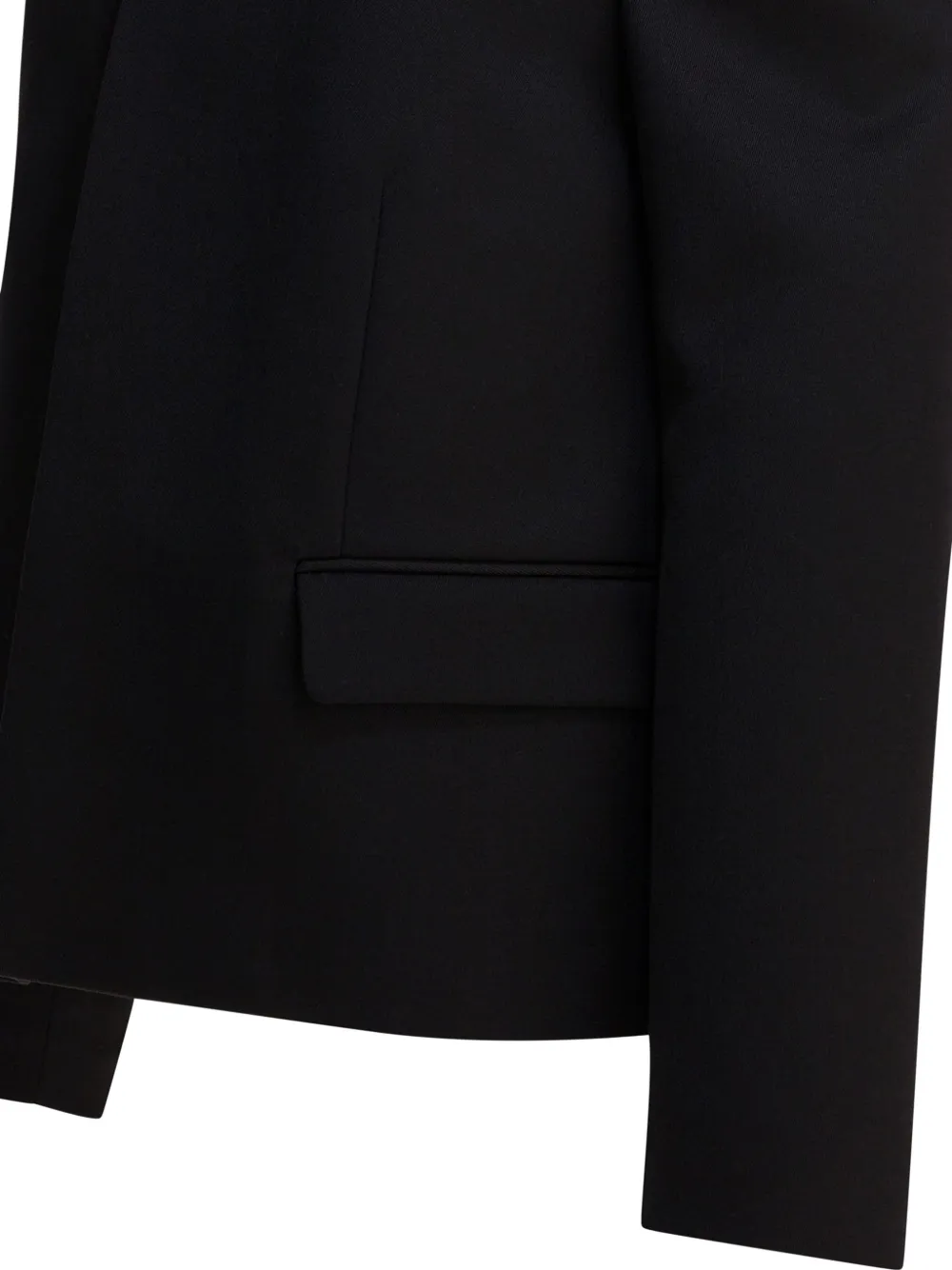Balenciaga Jas met knopen Zwart