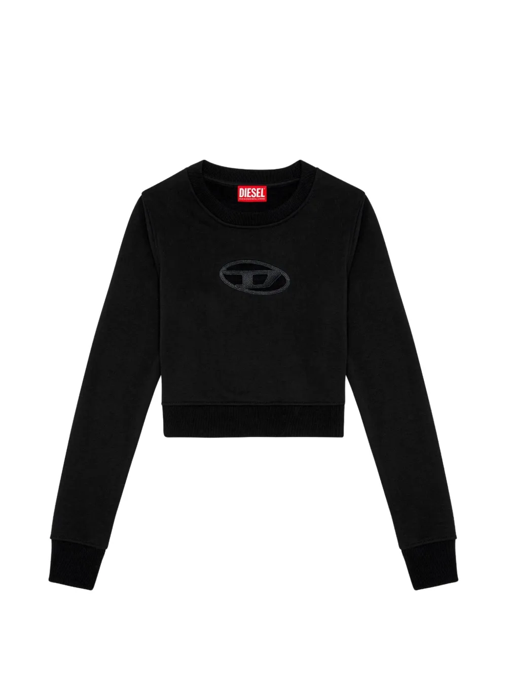 Diesel logo-detail sweatshirt - Nero