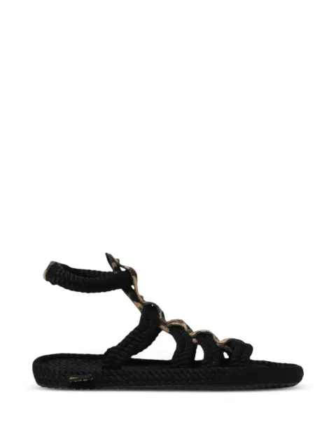 BOHONOMAD Serengeti leopard-print flat sandals