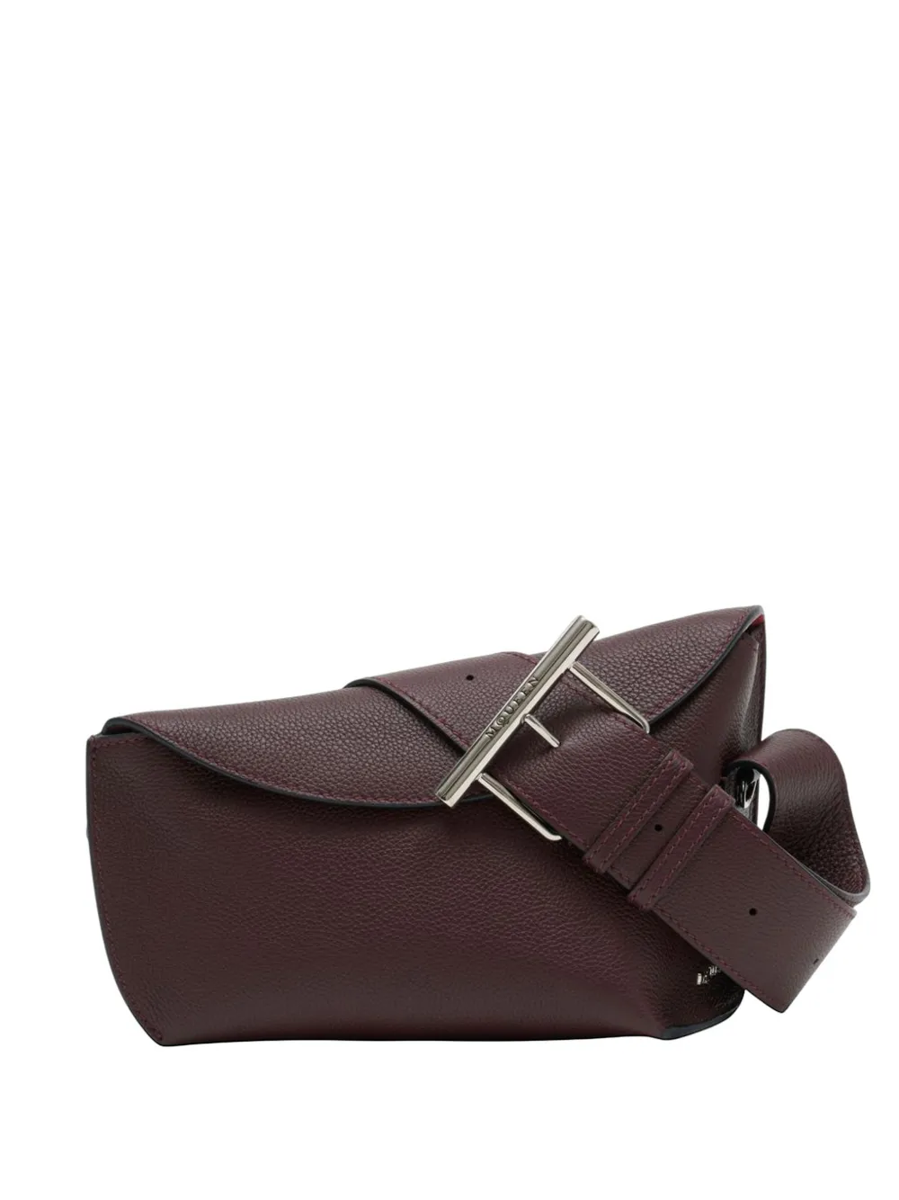 Alexander McQueen T-Bar cross body bag - Rosso