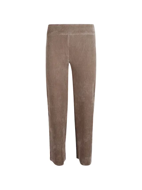 Avenue Montaigne corduroy-effect trousers