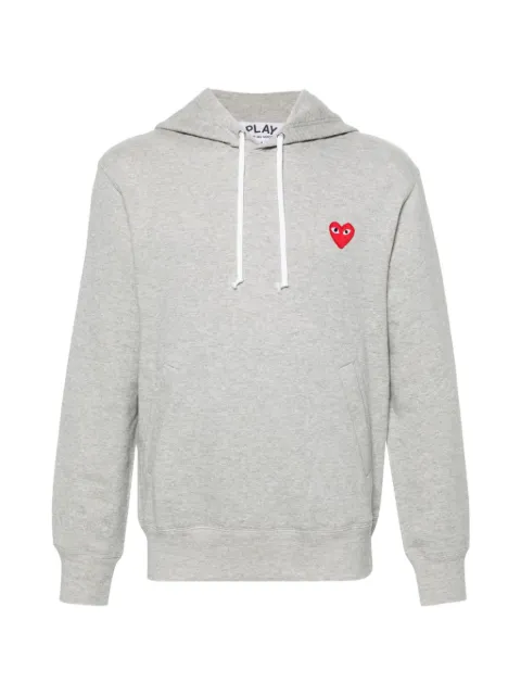 Comme Des Garçons Play appliqué hoodie