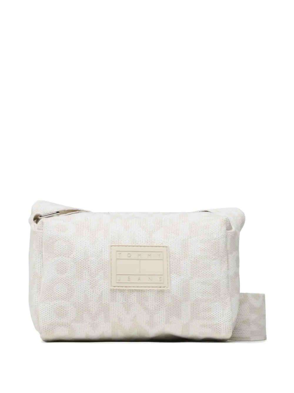 Tommy Hilfiger logomania logo-plaque shoulder bag - Toni neutri