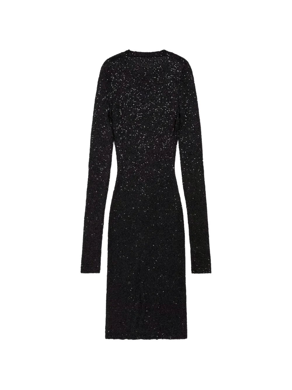 Balenciaga Elegante midi-jurk Zwart