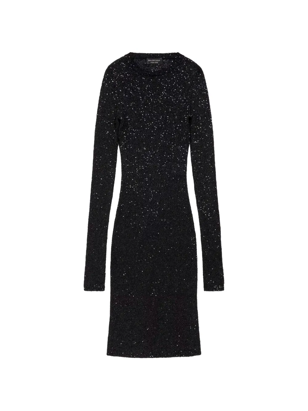 Balenciaga elegant midi dress - Nero