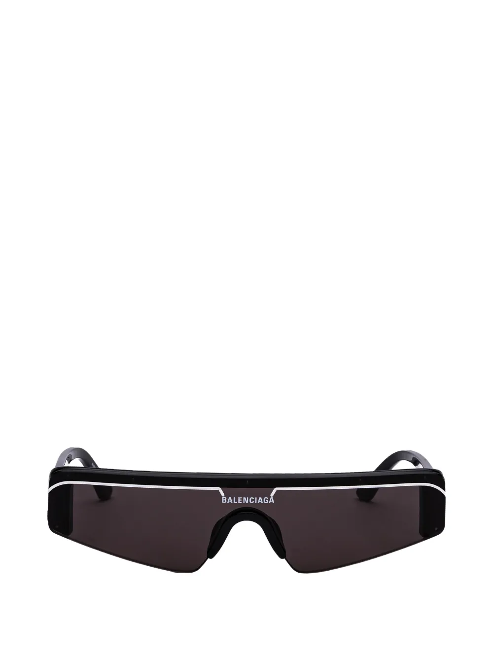 Balenciaga rectangle-shape sunglasses - Nero