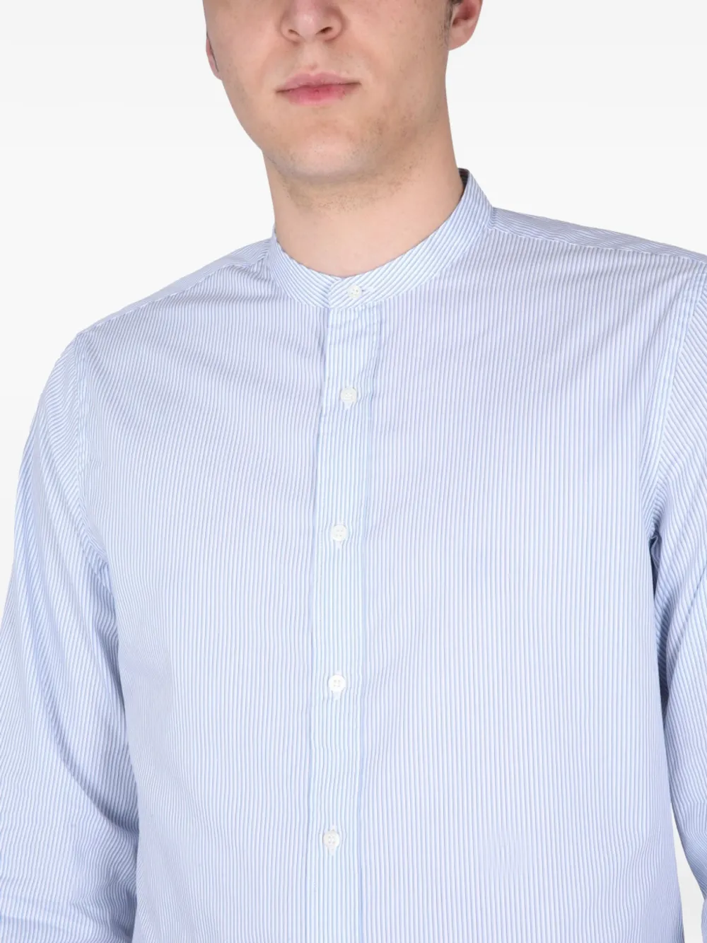 ASPESI Gestreept overhemd Blauw