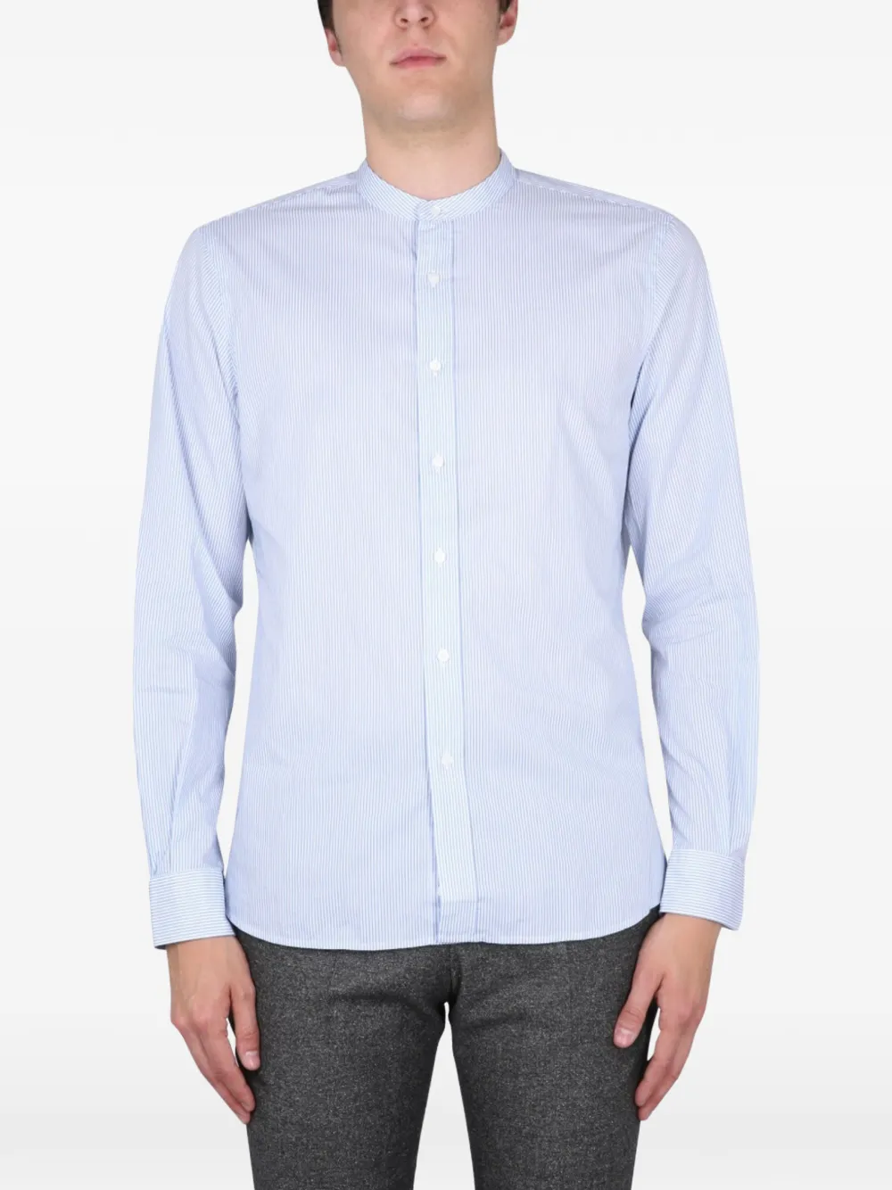 ASPESI striped shirt - Blu