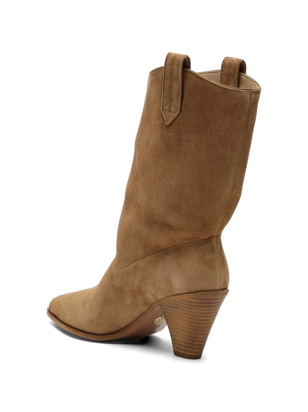 Aquazzura Boogie Texan laarzen Bruin