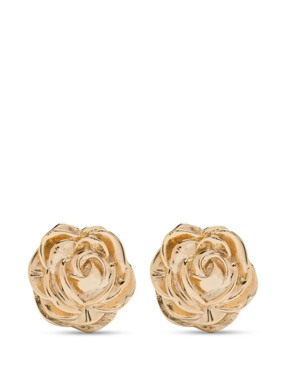 Magda Butrym flower earrings - Gold