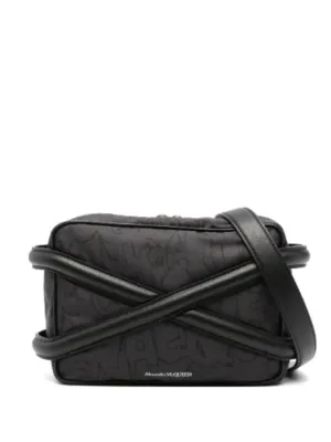 Alexander McQueen Harness Shoulder Bag | Black | FARFETCH