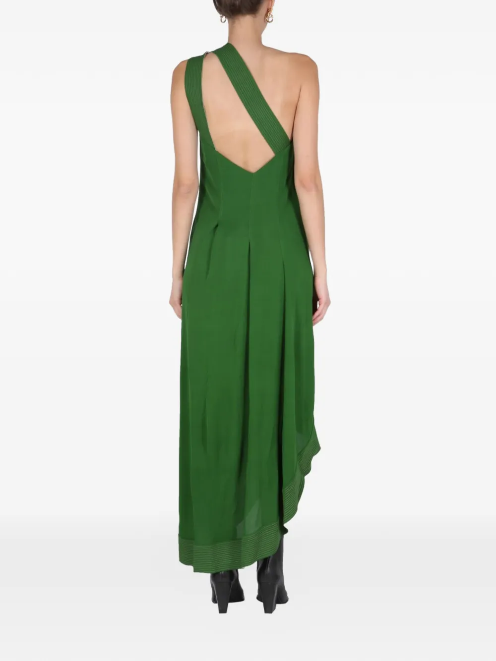 Givenchy Asymmetrische midi-jurk Groen