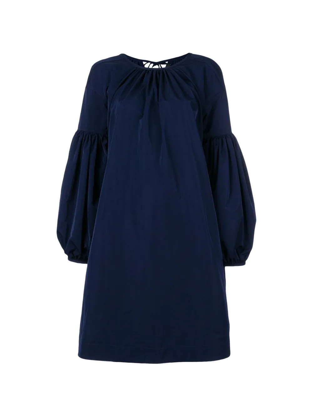 Calvin Klein balloon-sleeve dress - Blau