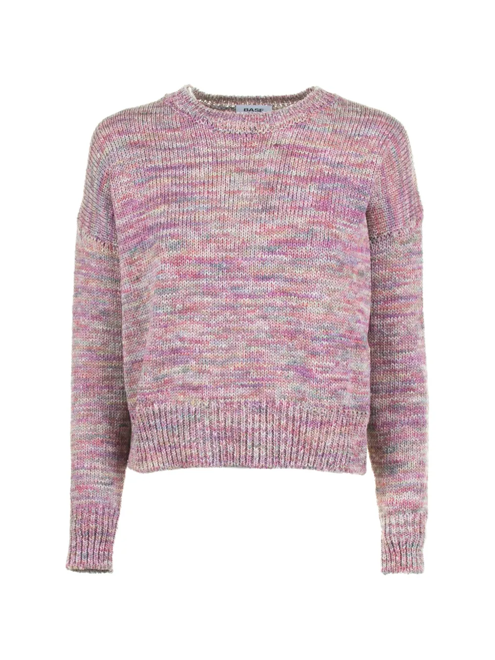 Base Milano crew-neck sweater - Rosa