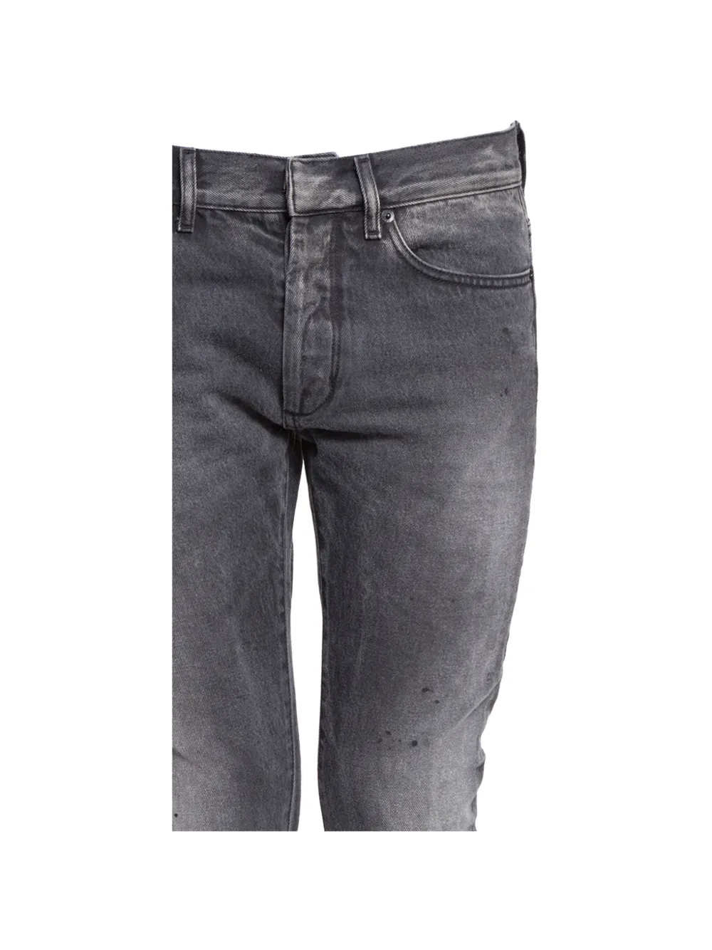 White Mountaineering belt-loop pocket jeans - Nero