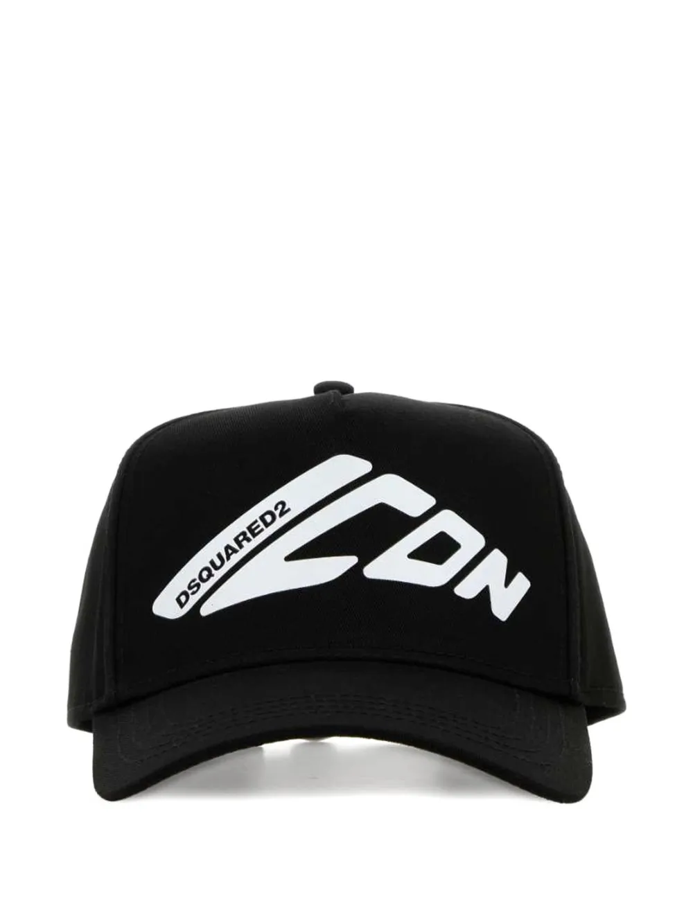 Dsquared2 Logo-printed Baseball Cap In Black