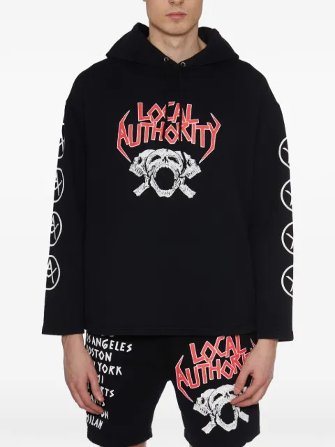 Local Authority Tri Skull Tour hoodie