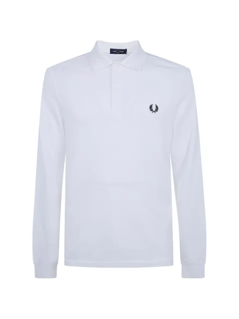 Fred Perry logo-embroidered polo shirt