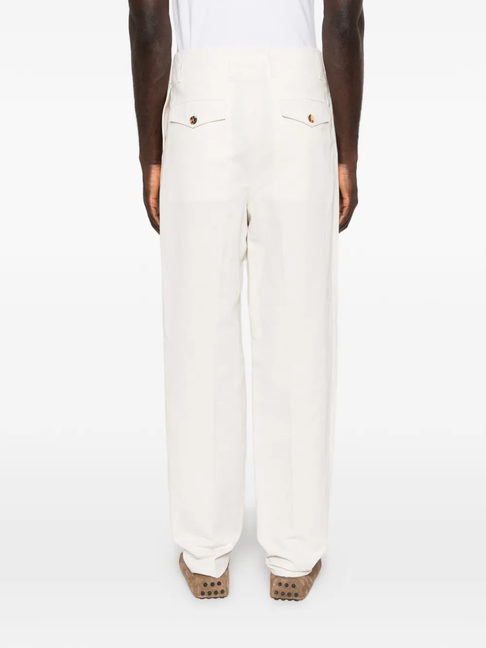 Brunello Cucinelli Plooibroek Wit