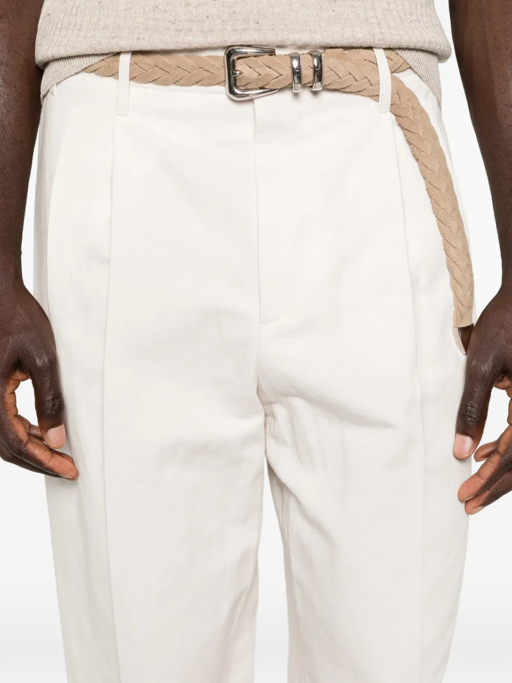 Brunello Cucinelli Plooibroek Wit