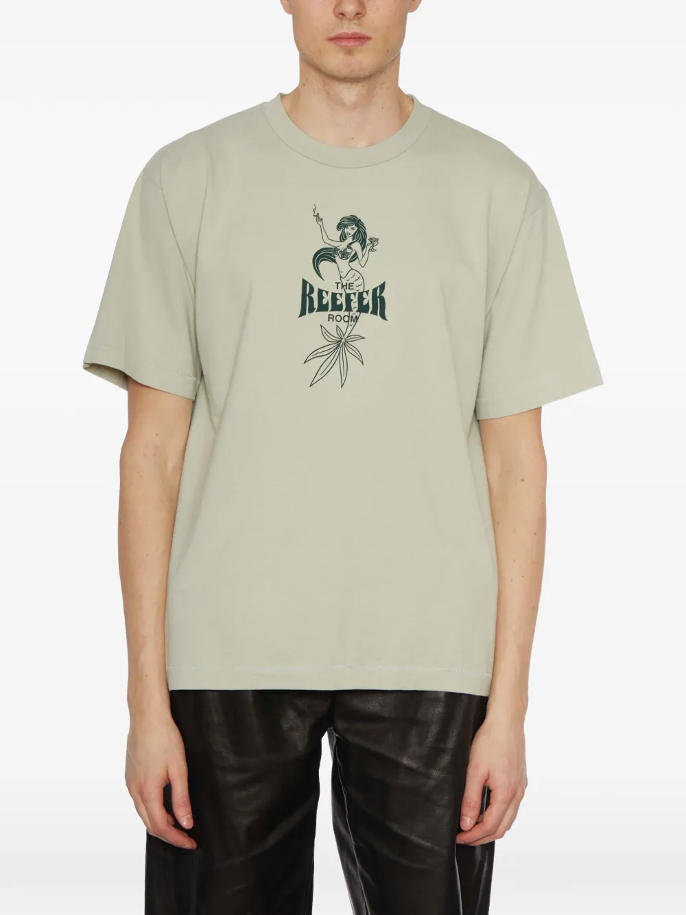Local Authority graphic-print T-shirt - Verde