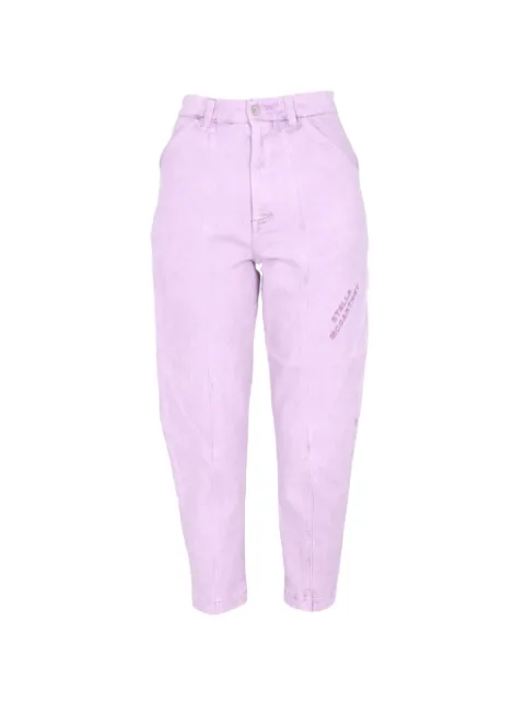Stella McCartney embroidered-logo trousers
