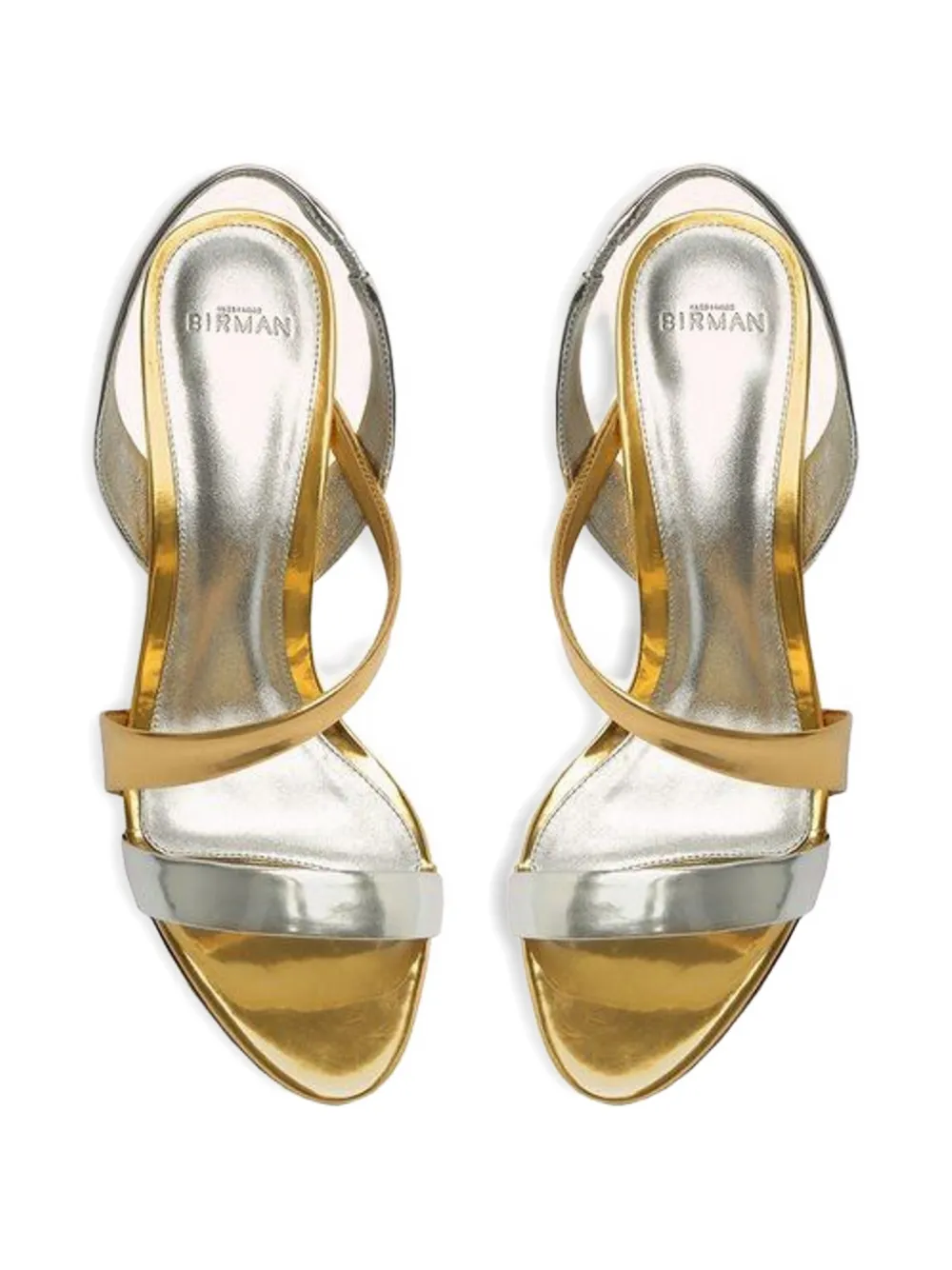 Alexandre Birman Sandalen met bandjes Goud