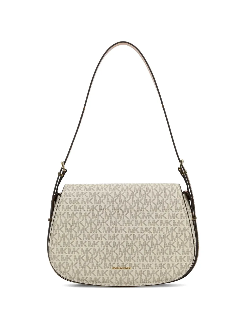 Michael Michael Kors medium Lydia printed shoulder bag - Toni neutri