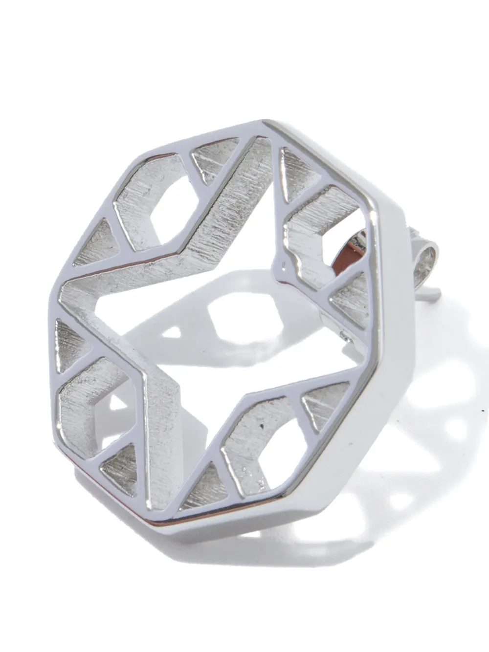 1017 ALYX 9SM circle-shape earrings - Argento