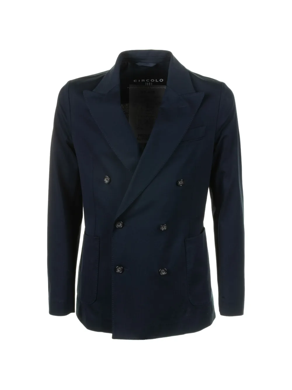 Circolo 1901 double-breasted coat - Blue