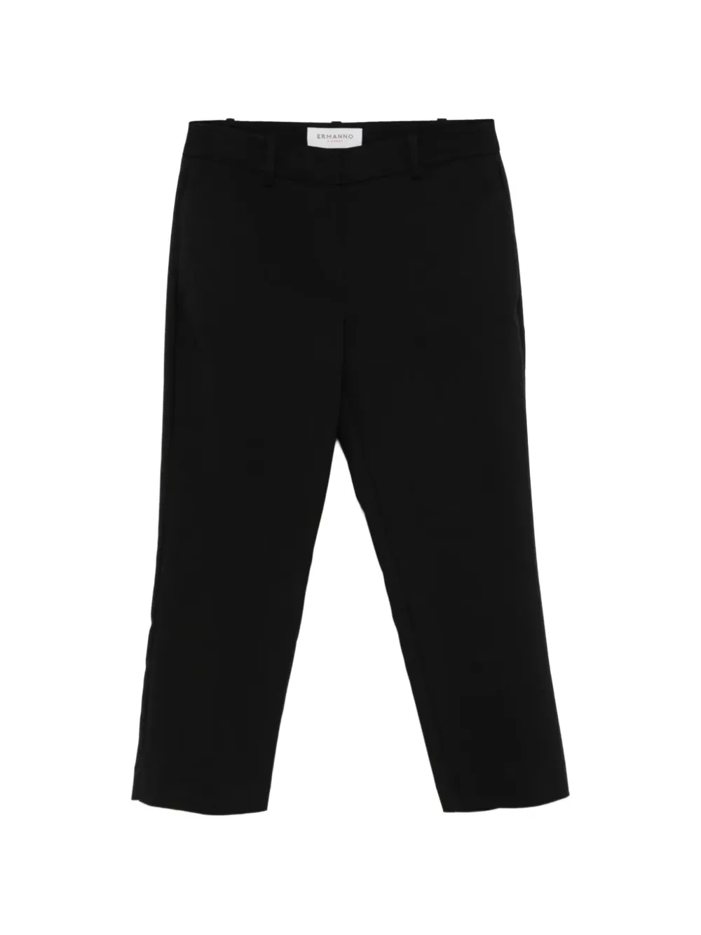 Ermanno Scervino Cropped Trousers In Black