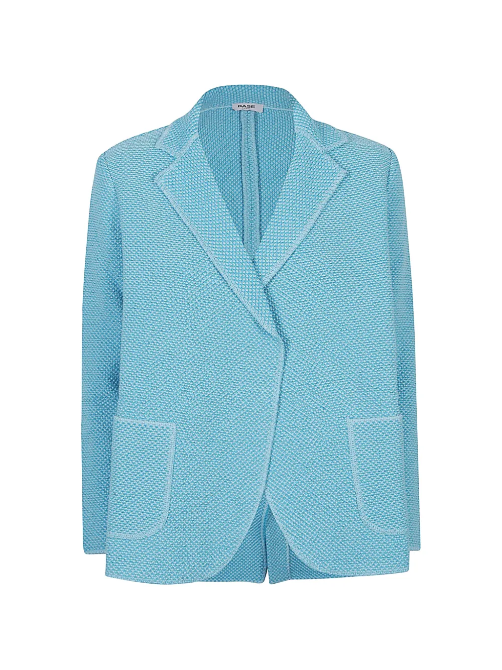 Base Milano single-breated blazer - Blue