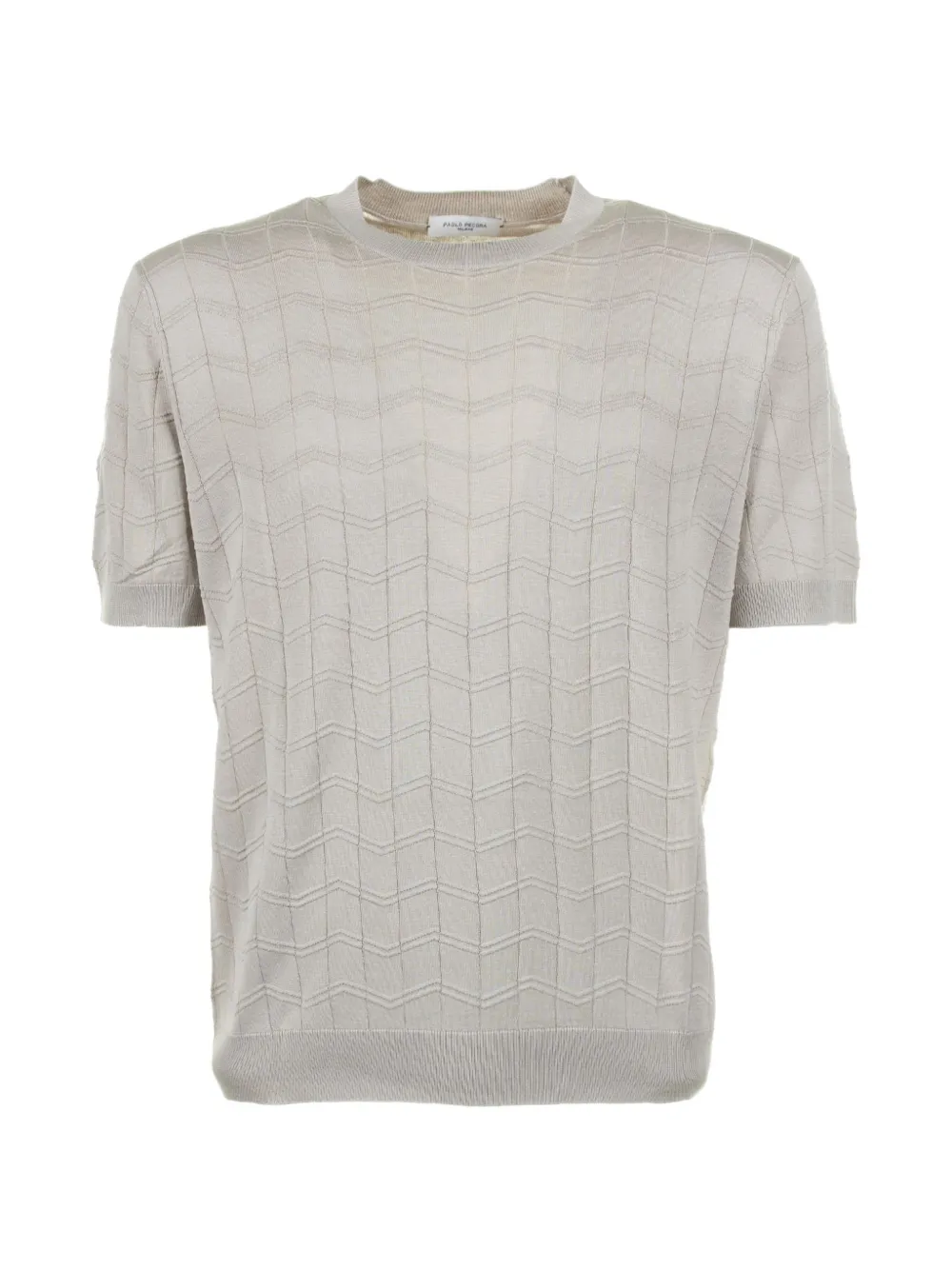 Paolo Pecora patterned T-shirt - Toni neutri