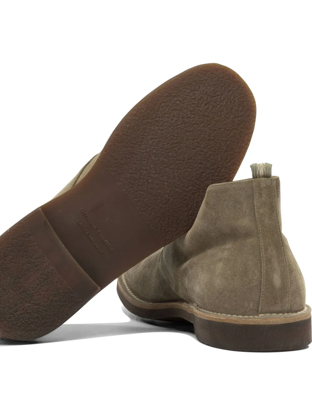 Officine Creative suede loafers Beige