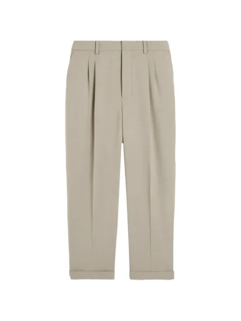 AMI Paris pantalones capri con bolsillos
