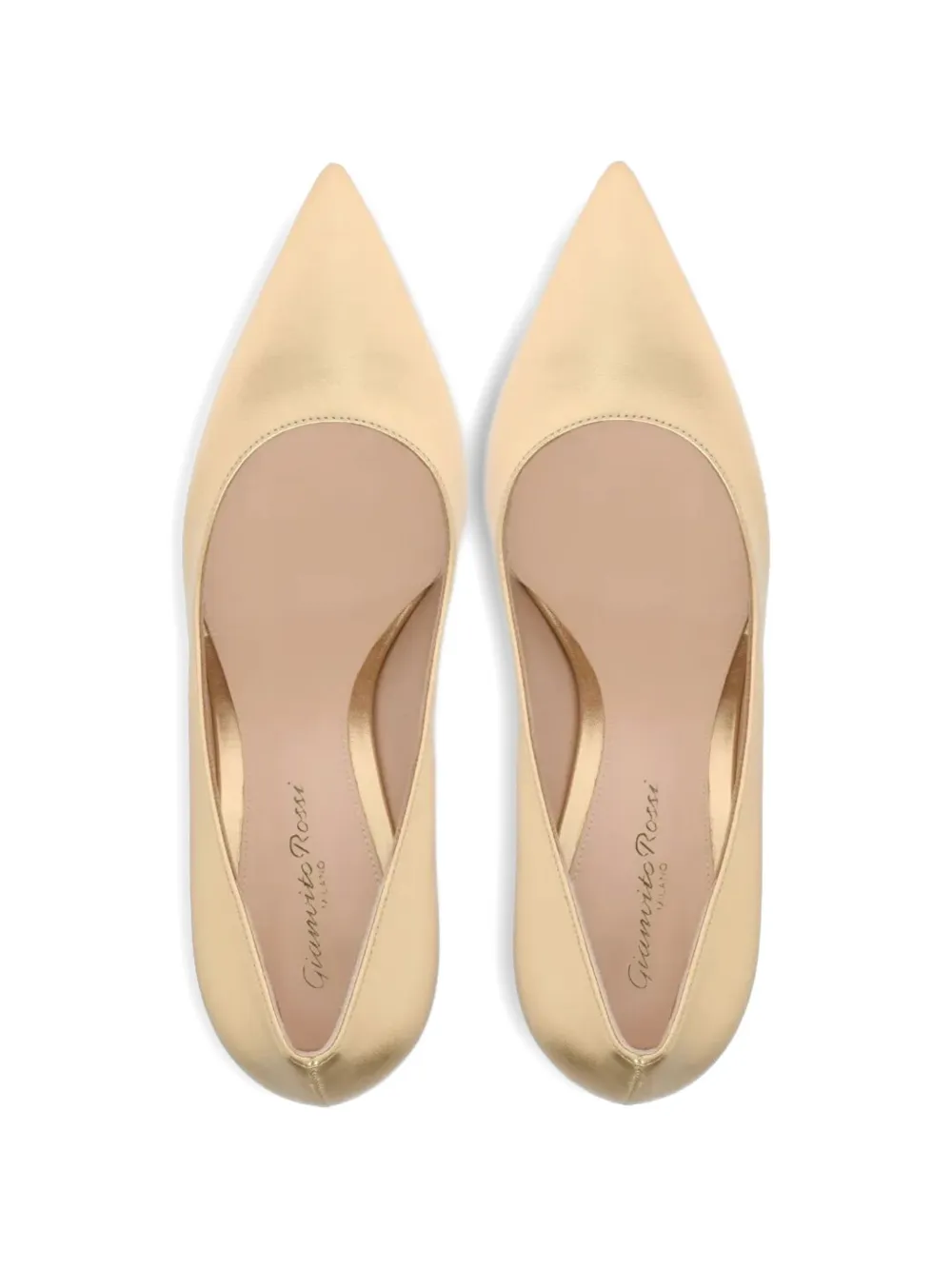 Gianvito Rossi Metallic pumps Goud