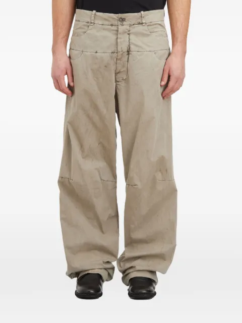 Masnada wide cotton trousers