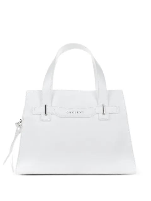 Orciani medium top-handles tote bag