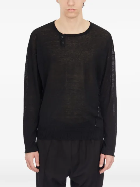 Isabel Benenato buttoned sweater
