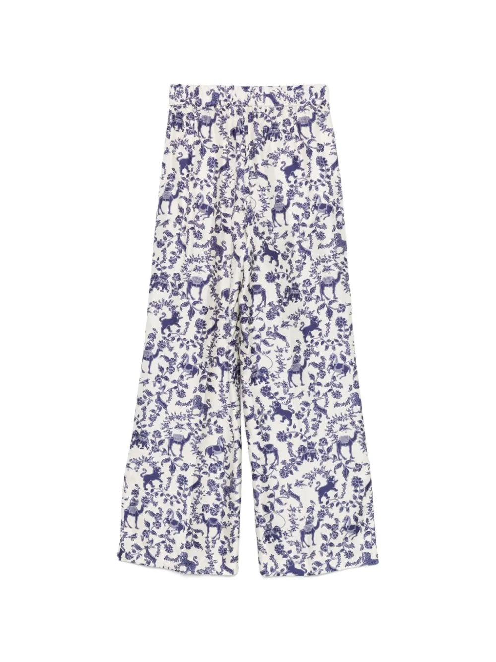 Alberto Biani Broek met print Wit