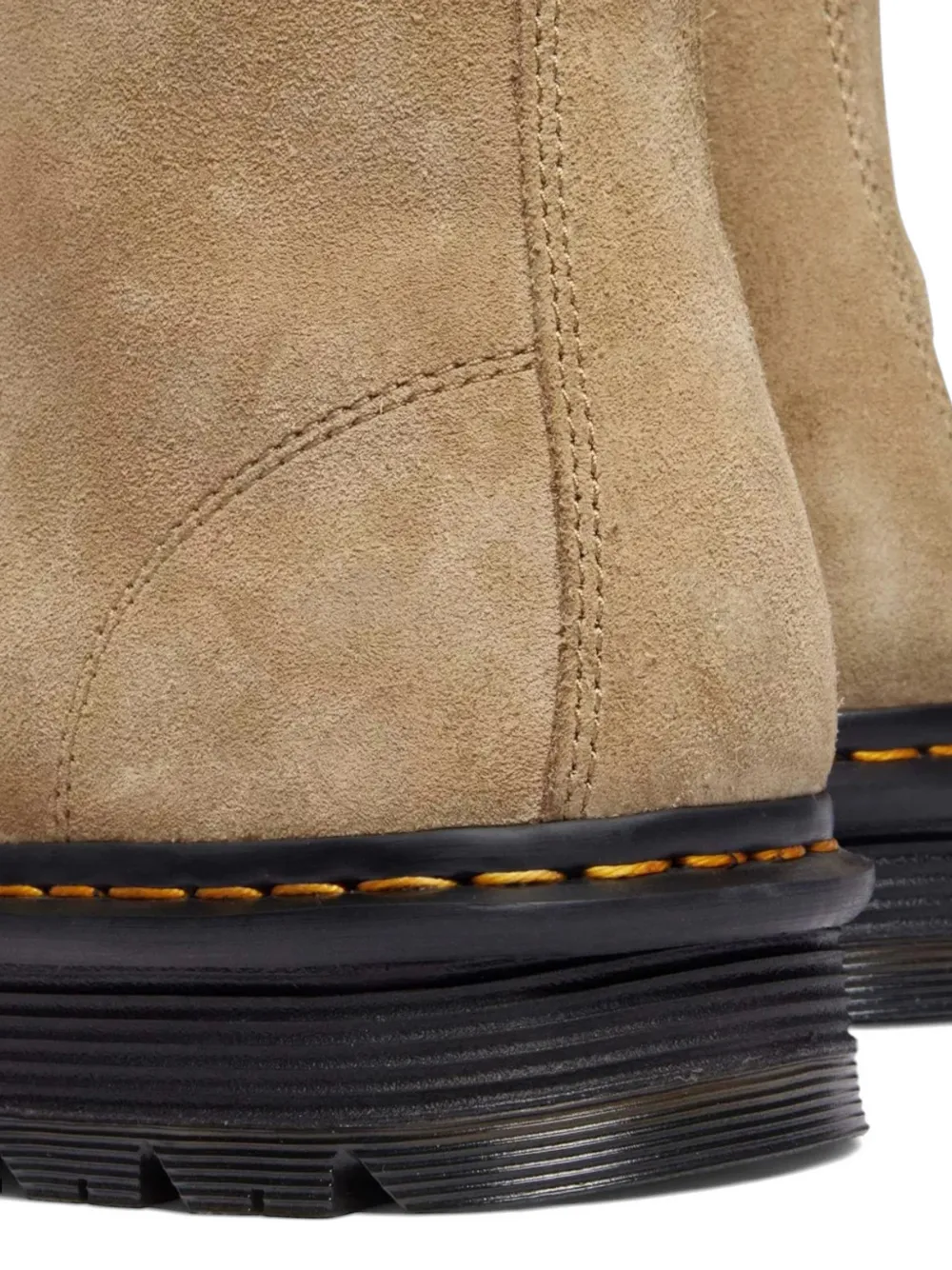 Dr Martens Zebzag leren laarzen Beige