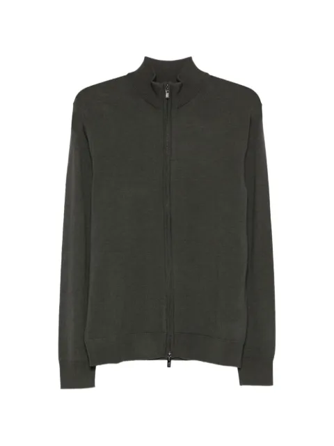 Emporio Armani zipped cardigan