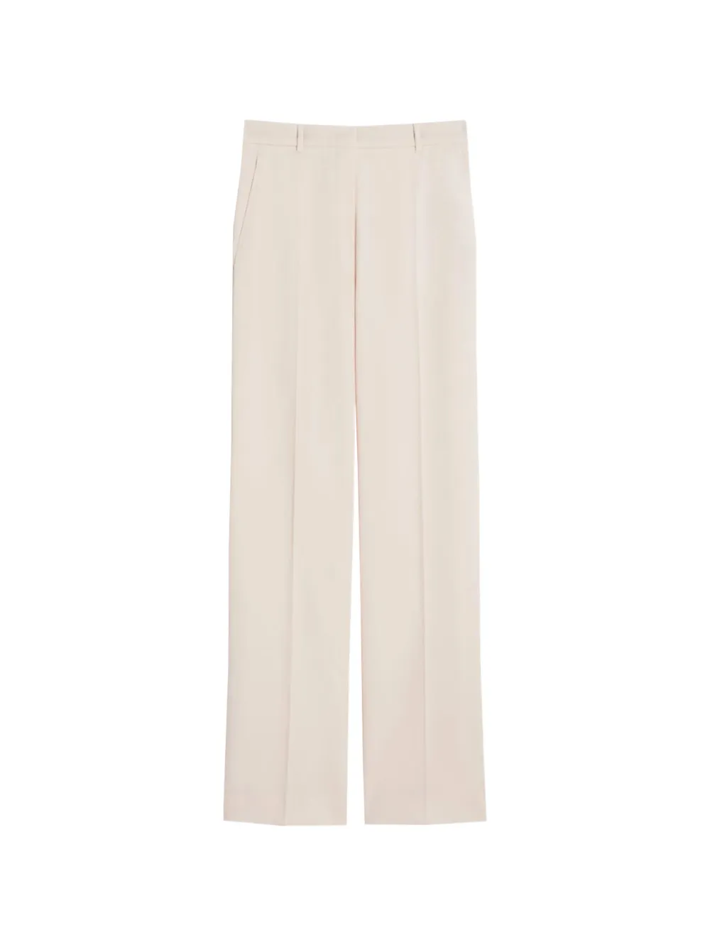 Max Mara wide-leg wool trousers - Toni neutri