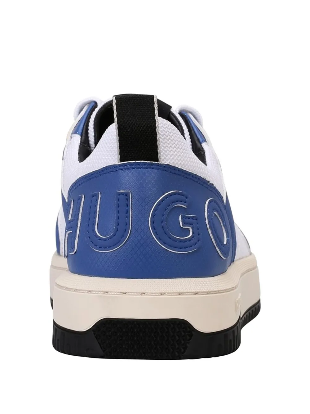 BOSS logo panel sneakers Wit