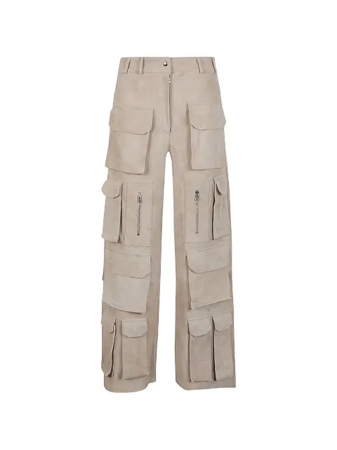 FERMAS belt-loops cargo trousers