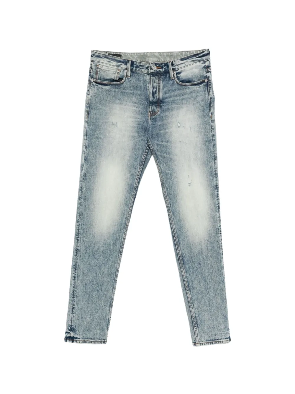 Emporio Armani Jeans in cotone con cinque tasche - Blu